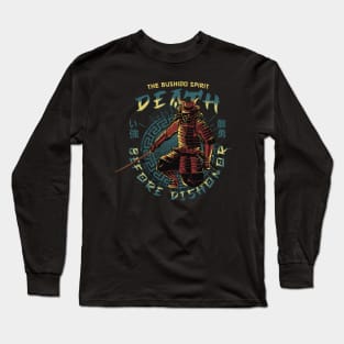 The Bushido Spirit, Death Before Dishonor Long Sleeve T-Shirt